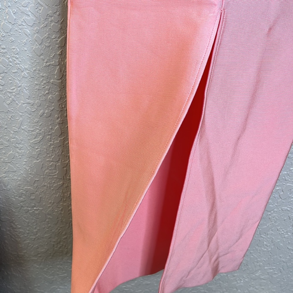 RARE House of CB ‘Fifi’ Fairy Pink Bandage Maxi Dress NWOT - Picture 11 of 14